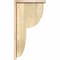 Ekena Millwork Crestline Rough Sawn Corbel w/Backplate, Douglas Fir, 6"W x 14"D x 26"H COR06X14X26CRE01RDF - alternate 3